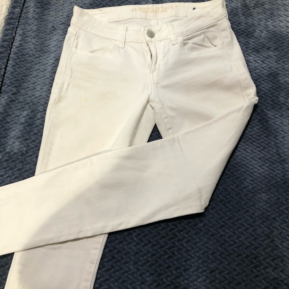 White jeans